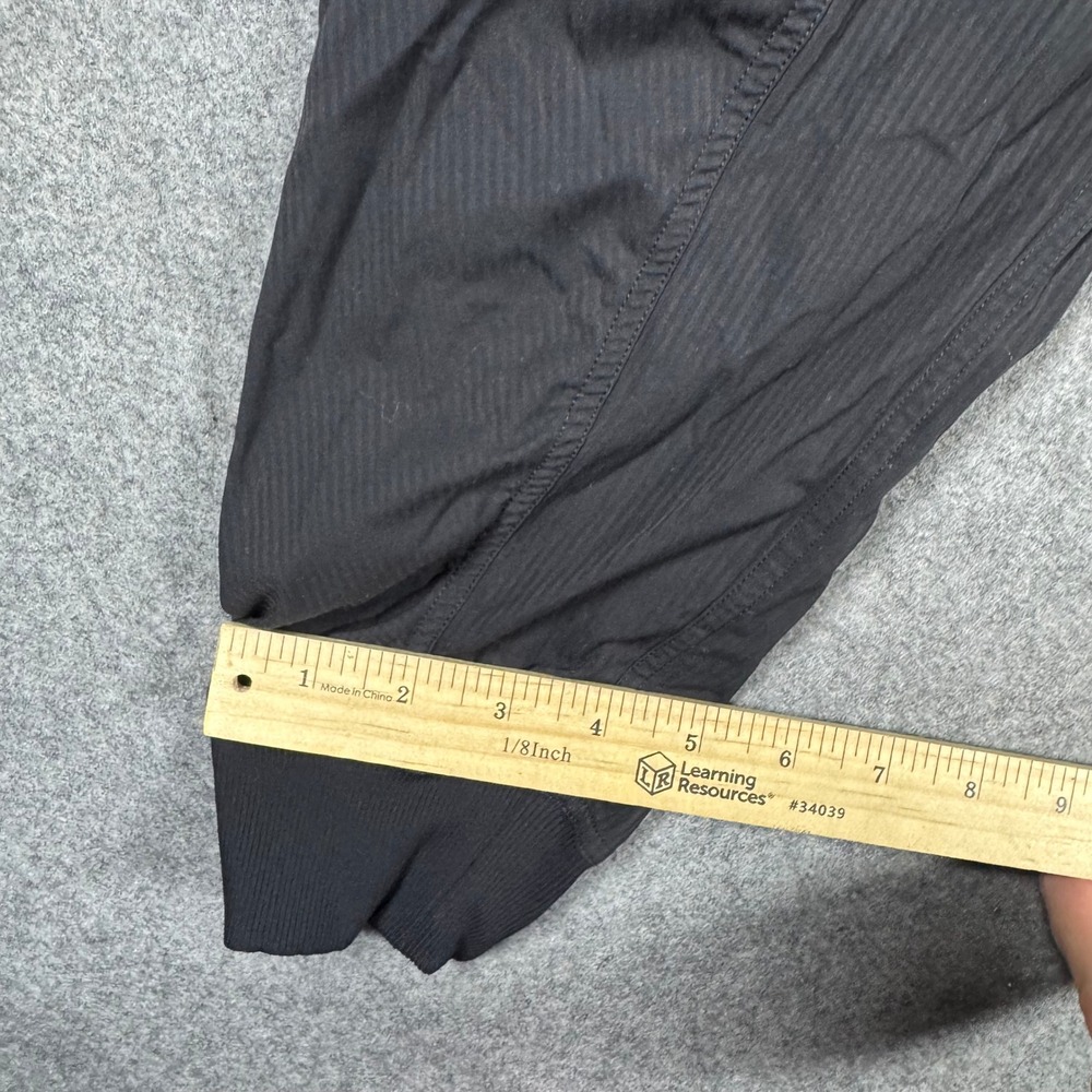 Lululemon Dance Studio Jogger Pants Black Pinstripe Textured Womens Size 6 - Picture 7 of 8